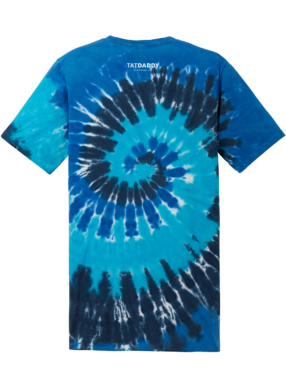 Men's "TATDADDY LOGO" Tie Dye Tee