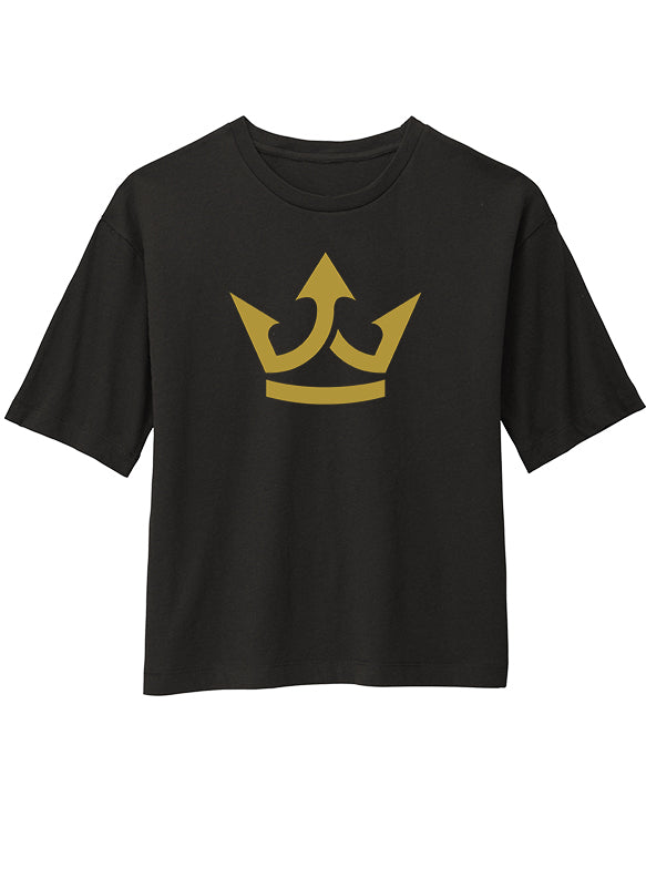 Women's "Crown " Cropped Tee