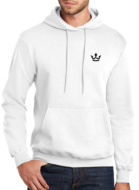 New "Tattoo Life" White Hoodie - TatDaddy Clothing Co.