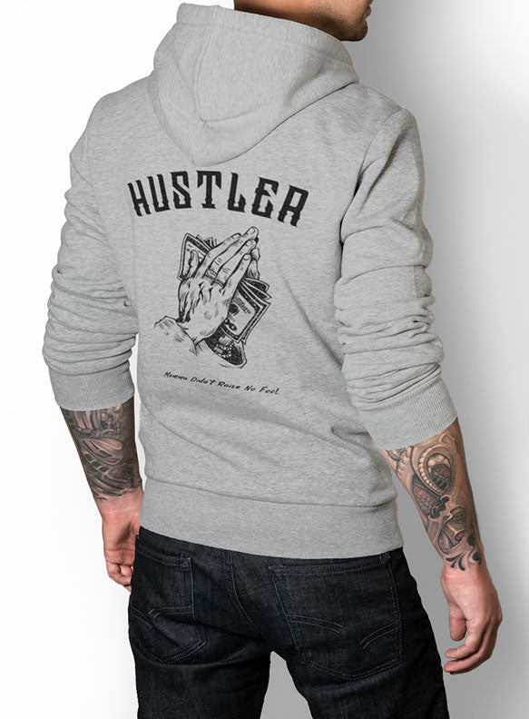 TATDADDY "NO FOO" GREY HOODIE - TatDaddy Clothing Co.