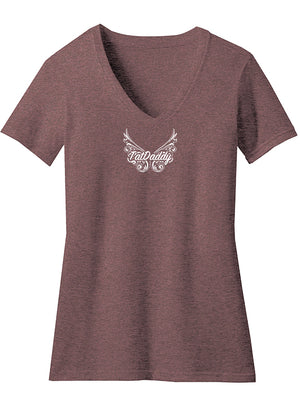 Women's  Puff "Fallen Angel" V-neck