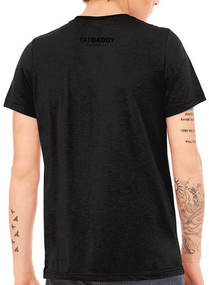 Men's "Black on Black" Tri-Blend