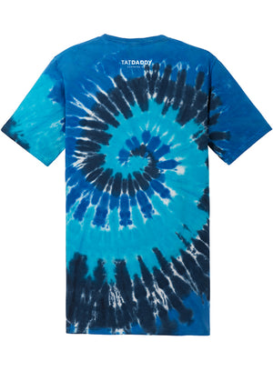Men's "TATDADDY LOGO" Tie Dye Tee