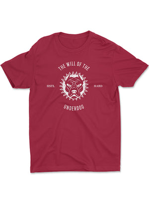 Men's "Underdog" Cardinal Tee