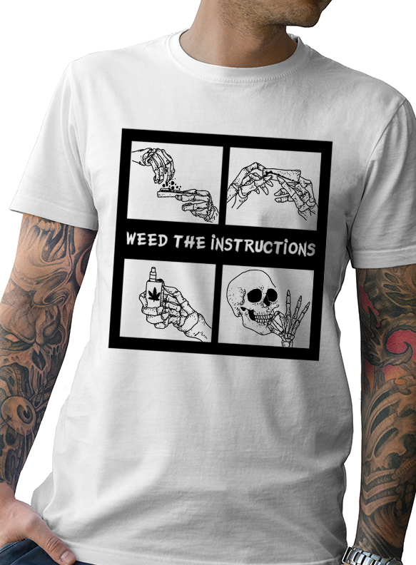 Men's "Weed The Instructions" Tee