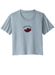 Women's "Heart & Soul" Cropped Tee