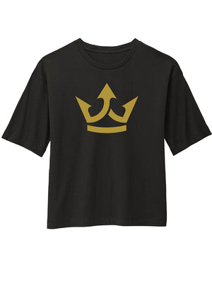 Women's "Crown " Cropped Tee