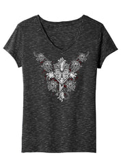 Women's "Cross Your Heart " V-Neck