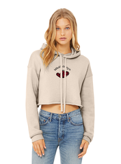 Women's "Heart & Soul" Crop Hoodie