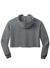 Women's #MomLife Cropped Hoodie