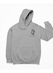 TATDADDY "NO FOO" GREY HOODIE - TatDaddy Clothing Co. 