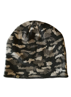 TATDADDY BLACK CAMO BEANIE