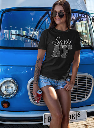 NEW "SEXY AF" LADIES TEE - TatDaddy Clothing Co. 