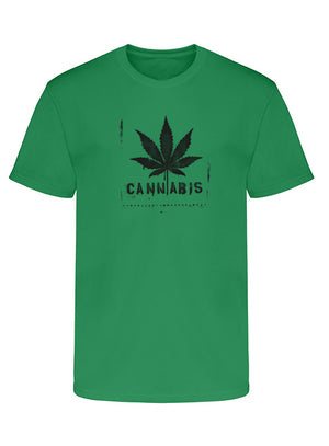 Men's Soft Ringspun Cotton "Cannabis" Tee - TatDaddy Clothing Co. 